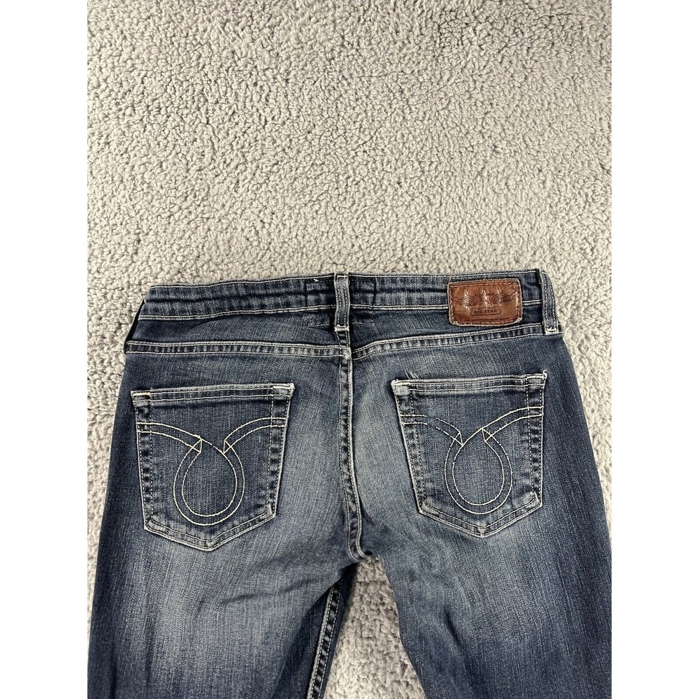 Big Star Jeans Womens 29 Low Rise Cut Off Capri Jenae Denim Pants - Picture 3 of 12